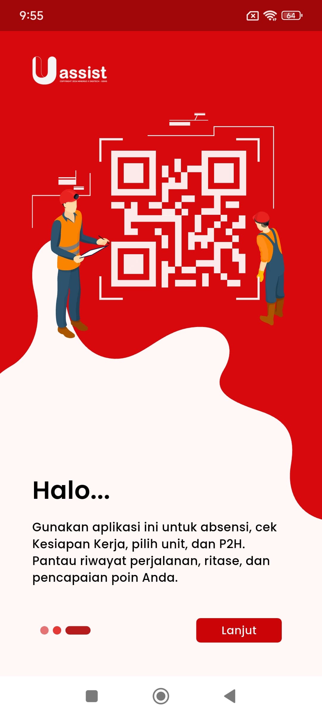 UAssist mobile app preview 2