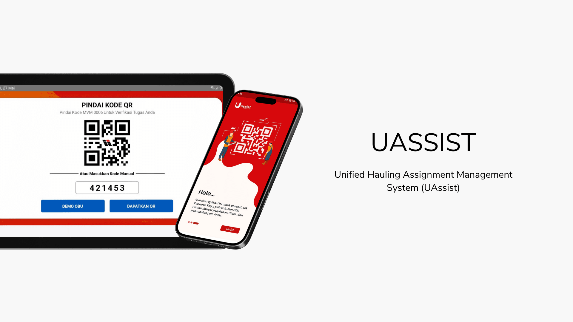 UAssist mobile app preview