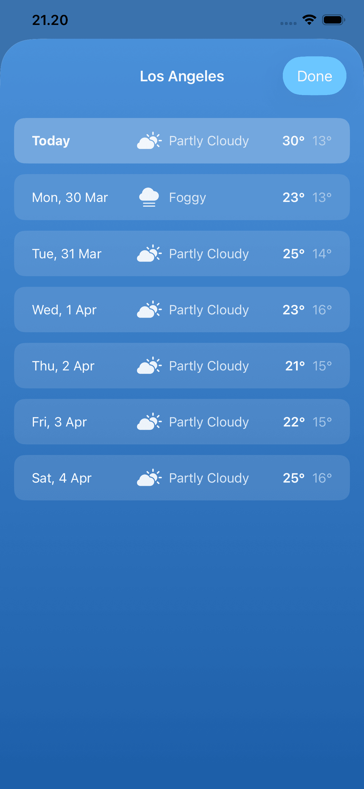 Weatherin mobile preview 3